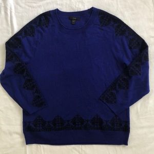 J.Crew 100% Merino Wool Crewneck Sweater, Size M